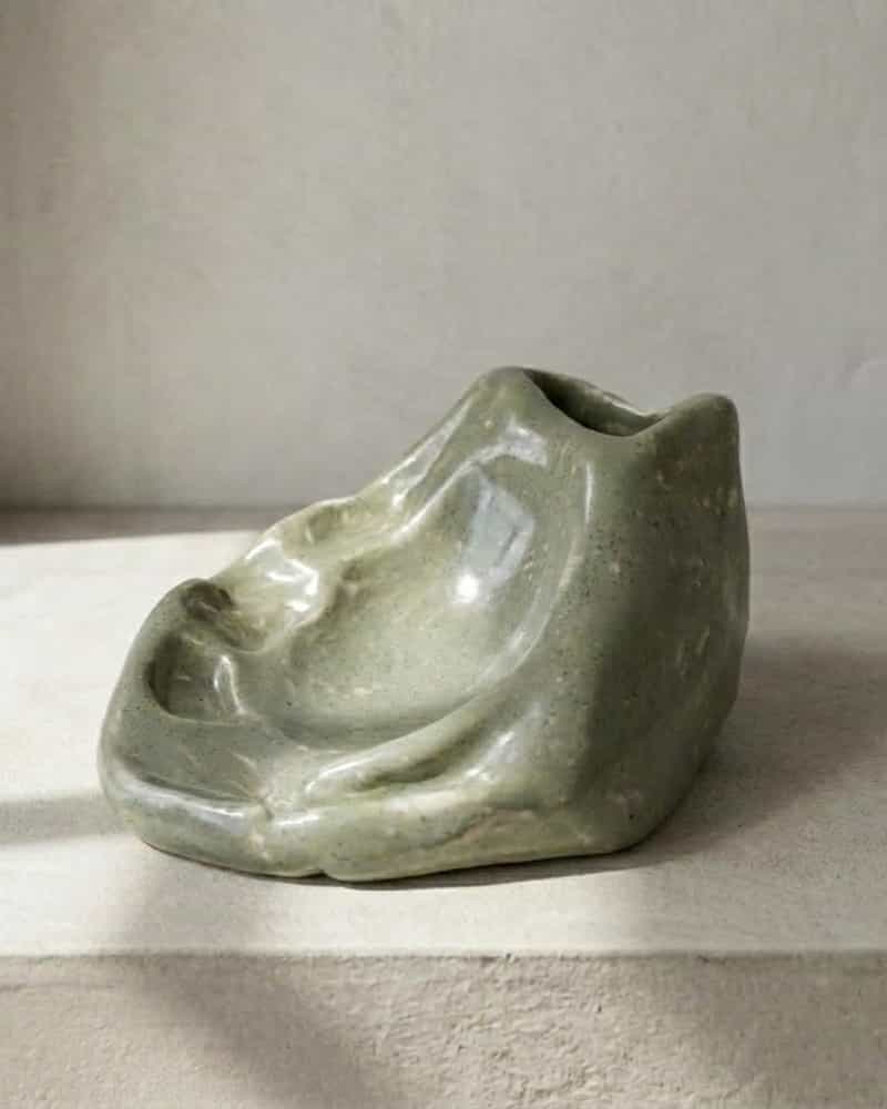 زیر سیگاری دفرمه