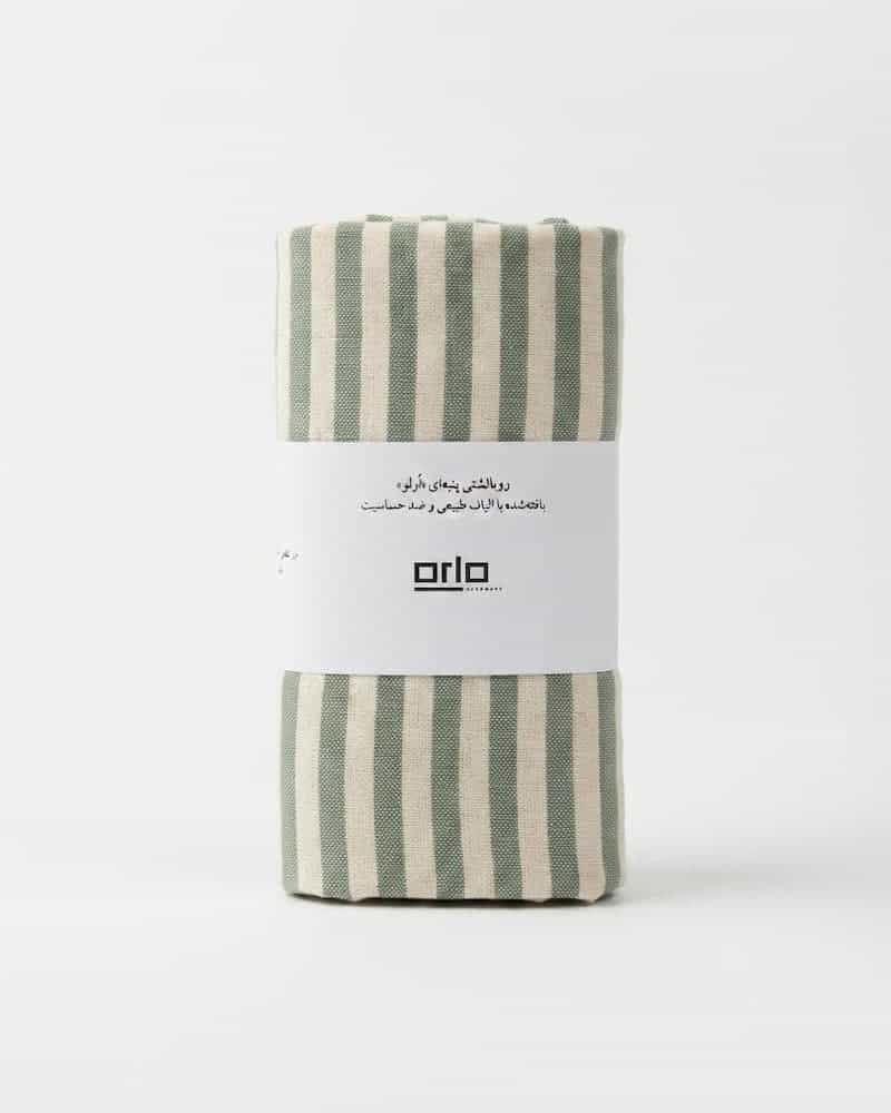 روبالشتی پنبهای راه راه 70*50