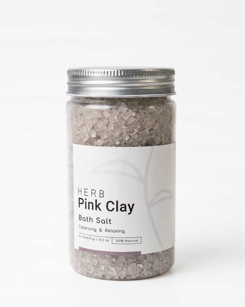 نمک حمام Pink clay