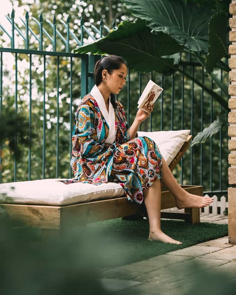 کیمونوی تابستانی اورینتال